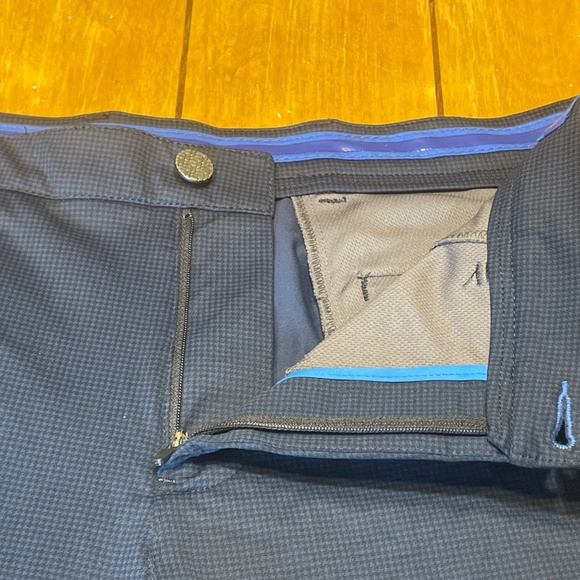 Twillory Performance Pants Tailored Fit 34x34 Navy Houndstooth NICE!! - Picture 6 of 16